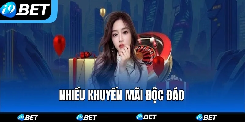 Sảnh cung cấp nhiều khuyến mãi